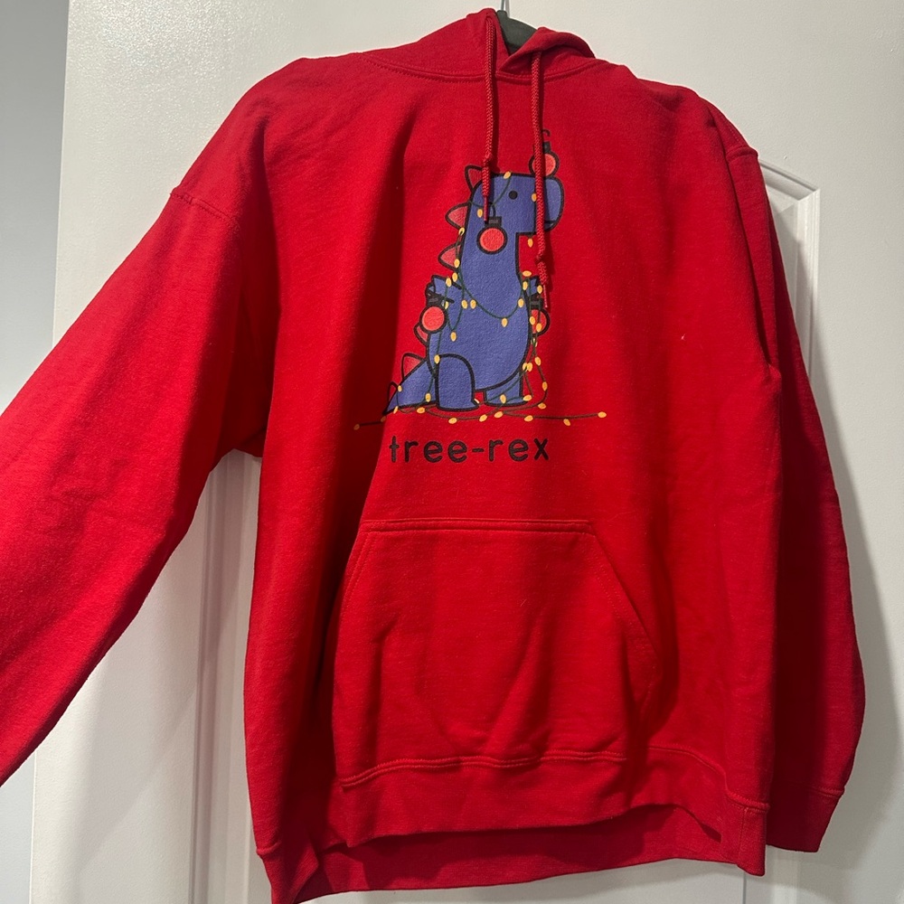 Red Tree-Rex Women's Sweater